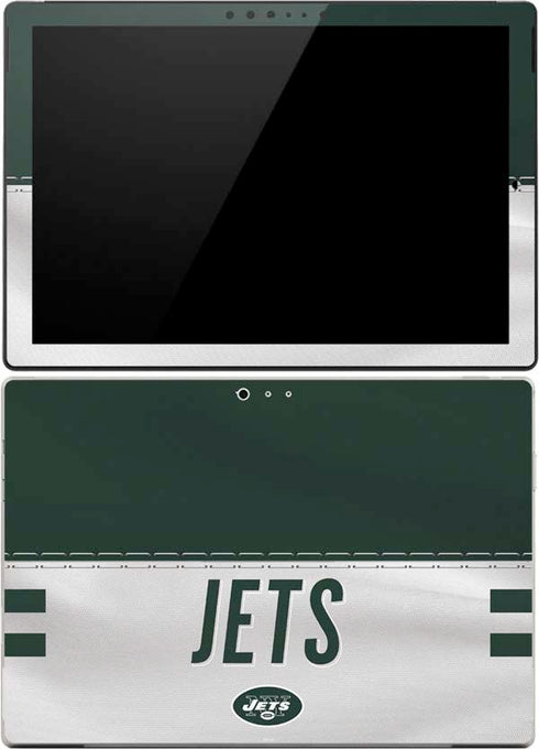 NFL New York Jets White Striped Surface Pro 4 Skin